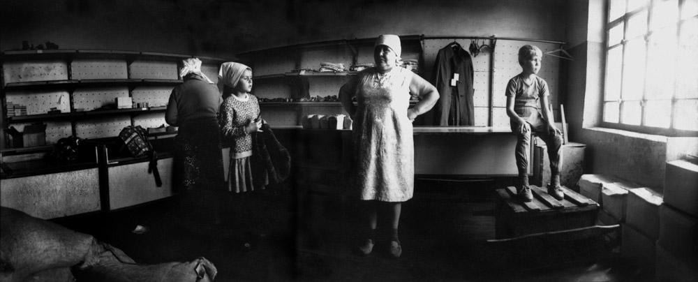 Village shop at Nikolsk/Penza-photographed by Zbigniew kosc &copy; 1991